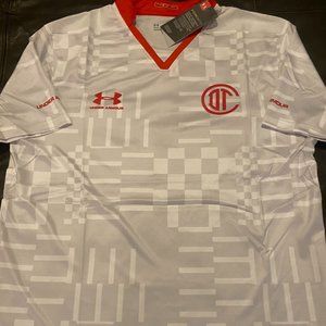 Liga MEXICO Deportivo TOLUCA FC Men's JERSEY Sz M,L,XL,2X New with tags by UA